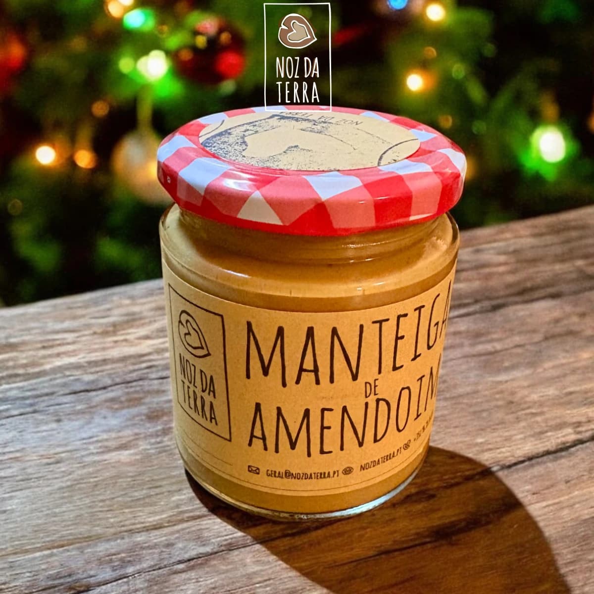 manteiga de amendoim natural noz da terra