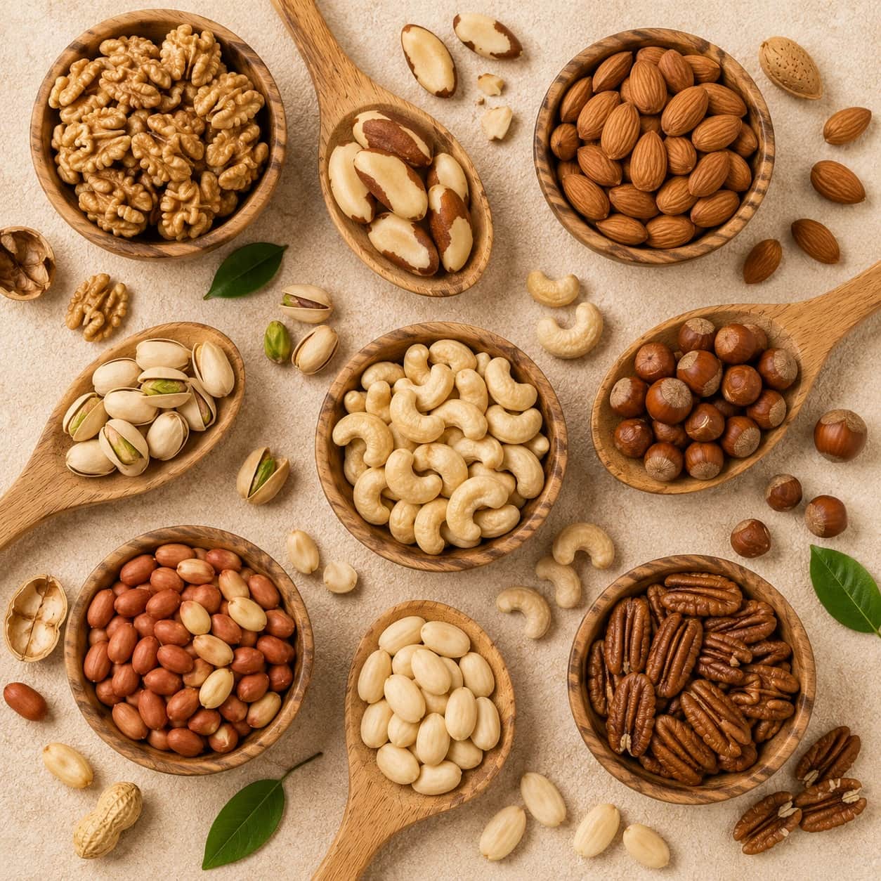 Escolhemos os melhores frutos secos para si. Ao natural, torrado ou com sal, com casca ou sem casca, há para todos os gostos!!!